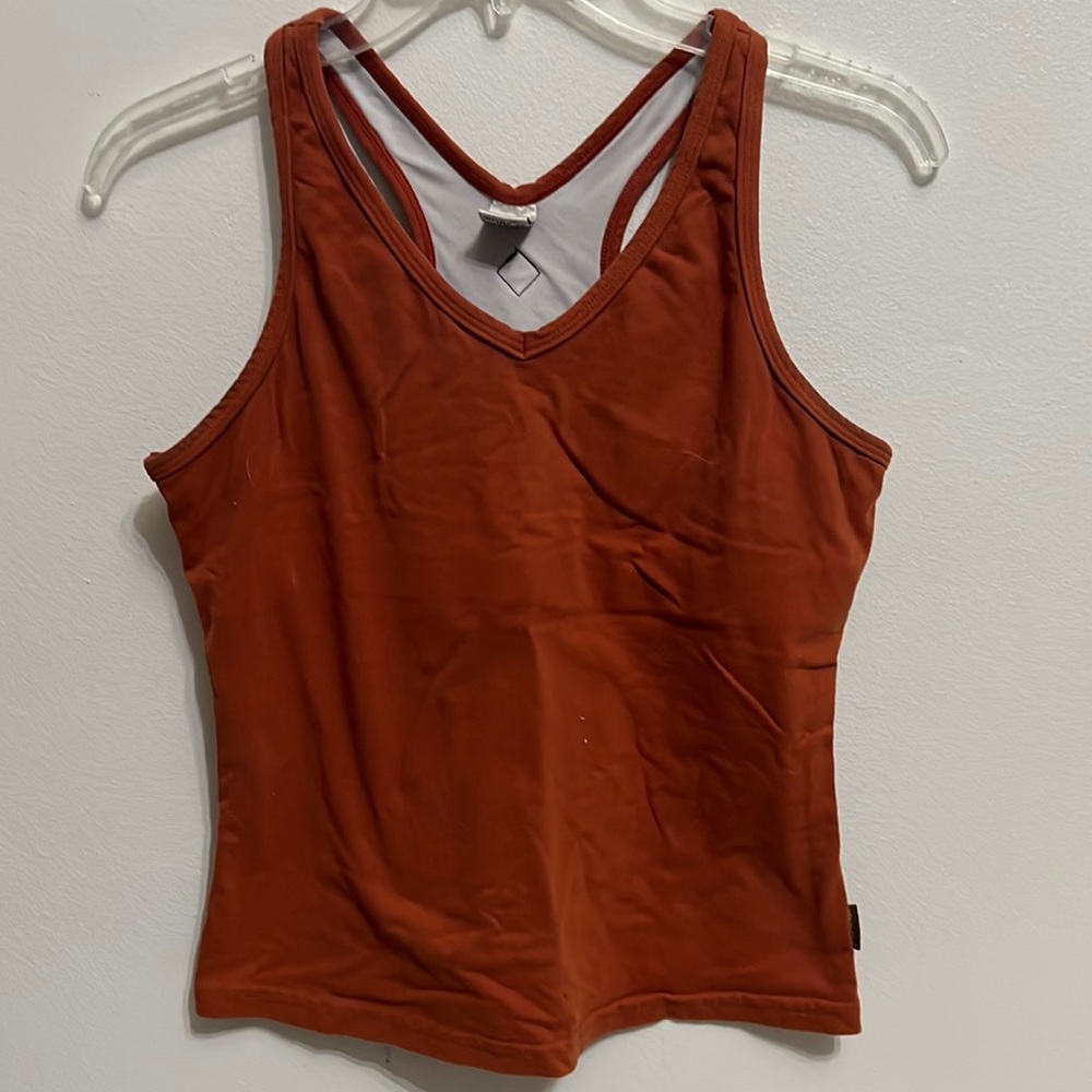 Prana racerback top with built in bra